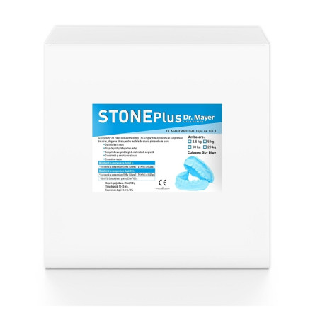 Gips HiroStone PLUS synthetic hard-blue 2.5kg клас III Dr.Mayer