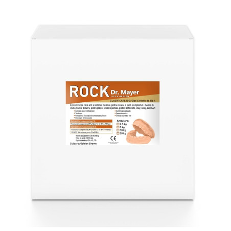 Gips Hiro Rock extrahard-golden brown 10 kg class IV Dr.Mayer