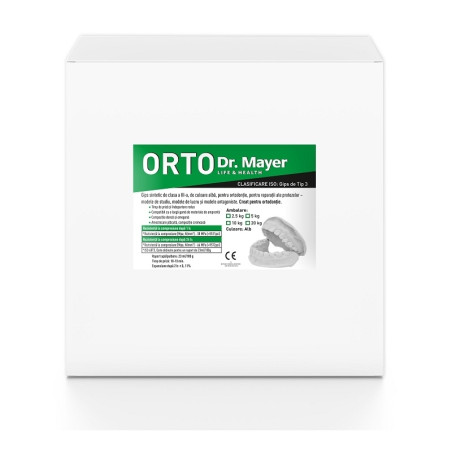 Gips Hiro Ortho synthetic hard-white 20 kg clasa III Dr.Mayer