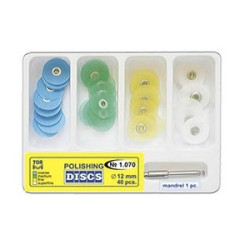 Kit 40 discuri finisat 40 + mandrina 16mm TorVM