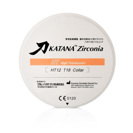 Disc zirconiu KATANA Zirconia HT 98 x 26mm Kuraray Noritake