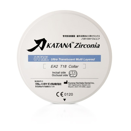 Disc zirconiu Katana  UTML A1 98 x 14mm Kuraray Noritake