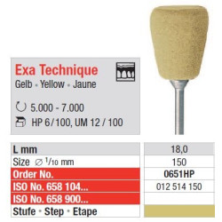 Freze Exa Technik HP - yellow  651 HP-100