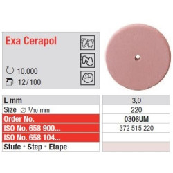 Polipanti Ceramica Exa Cerapol Roz nemontate - 12 buc.