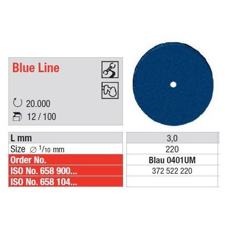 Polipanti Blue Line Nemontati - 100 buc.