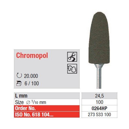 Polipanti Aliaj CrCo si NP Chromopol Maro - 100 buc.