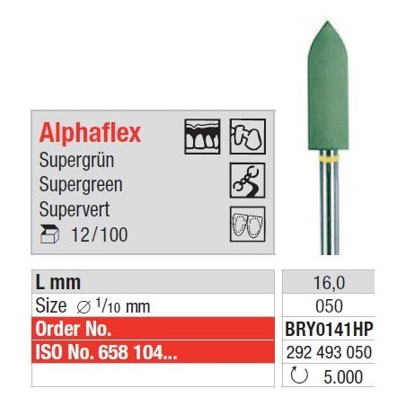 Полирни гуми Alphaflex Supergreen - 12 броя