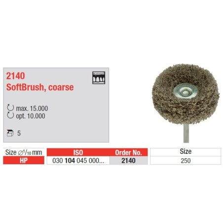 Freze SoftBrush, coarse  2140 