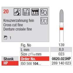 Freze TC Cutter Cut Fine 20