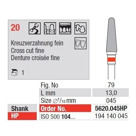 Freze TC Cutter Cut Fine 20