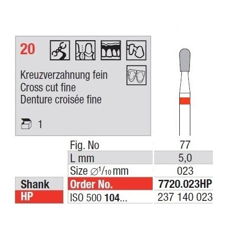 Фреза TC Cutter Cut Fine 20