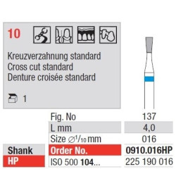  Freze TC Cutter Cut Standard 10