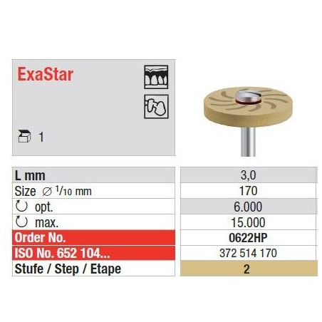 Polipant ExaStar HP Pasul 2: Galben-Maro - 1 bucata