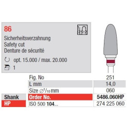 Фреза TC Cutter Safety Cut 86