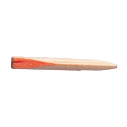 Pene lemn SeptoWedges rosii 100 bucati  2.2 x 1.6 x 14mm Septodont
