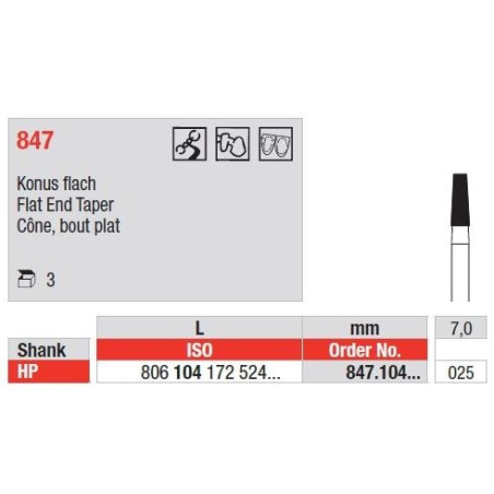 Freze Diamond HP  847 104 025