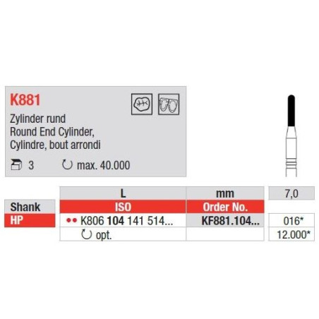 Freze K-Diamond HP  K881  104 016