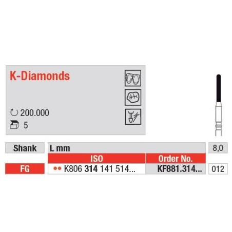 Freze K-Diamond FG  KF36 9 314 025