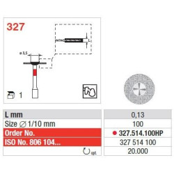 Freze Diamond disc  327 514 080HP