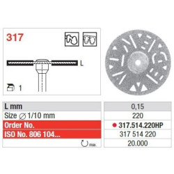 Freze Diamond disc - Superflex  317 514 220HP