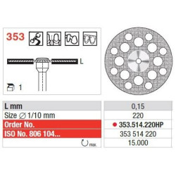 Freze Diamond disc - Superflex  353 504 220HP