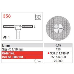 Freze Diamond disc - Superflex  358 514 190HP