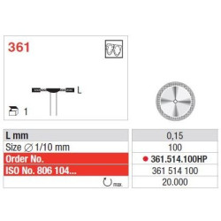Freze Diamond disc - Superflex  361 514 080HP