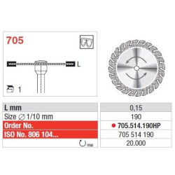 Freze Diamond disc - Superflex  705 514 190HP