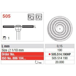 Freze Diamond disc - S.Flex turbo  505 504 160HP