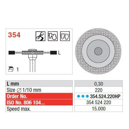 Freze Diamond disc - MultiCut  354 514 190HP