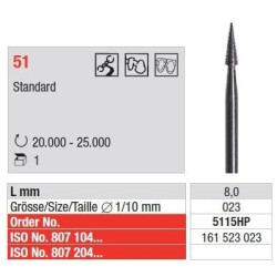 Freze Sintered diamonds - standard  5115 HP