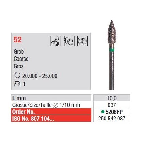 Freze Sintered diamonds - coarse  5205 HP