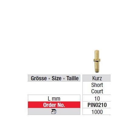 Dowel Pin cu teaca PIN0210 - 1000 bucati