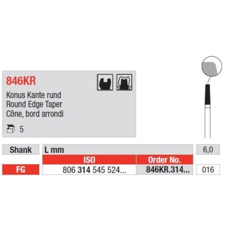 Freze Diamond FG  846K R 314 016