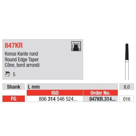 Freze Diamond FG  847K R 314 016