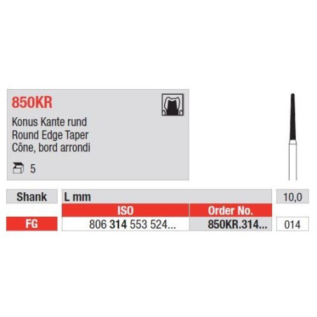 Freze Diamond FG  850K R 314 014