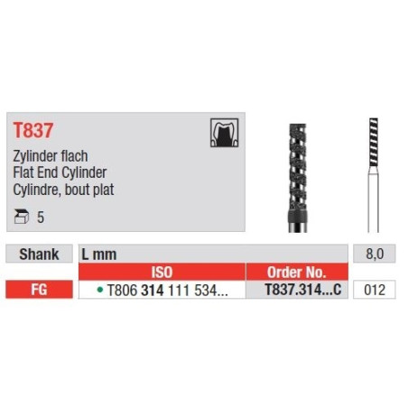 Freze Diamond FG - Turbo  T837  314 012C