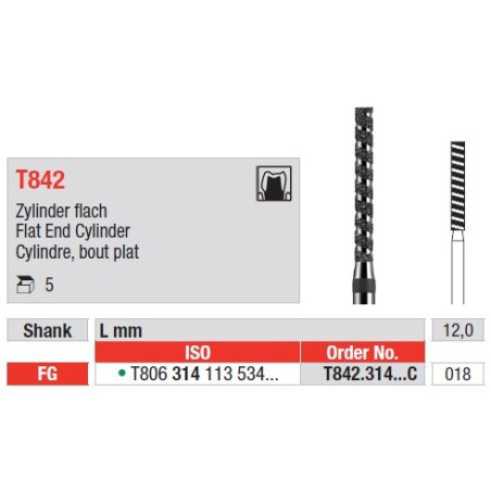 Freze Diamond FG - Turbo  T842  314 018C