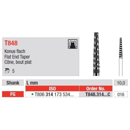 Freze Diamond FG - Turbo  T848  314 016C