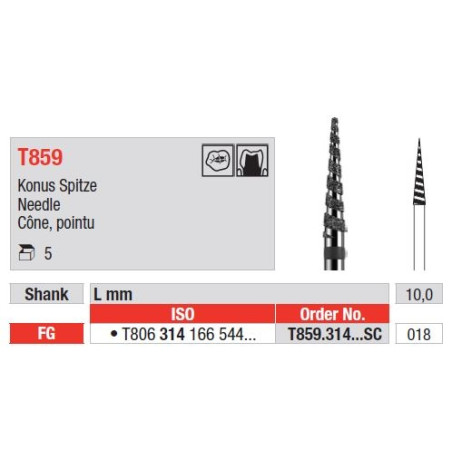 Freze Diamond FG - Turbo  T859  314 018SC