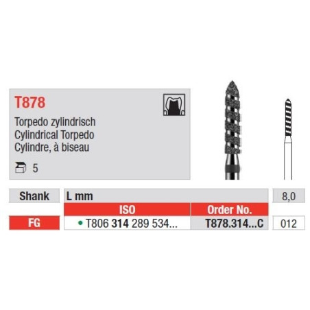 Freze Diamond FG - Turbo  T878  314 012C