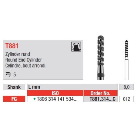 Freze Diamond FG - Turbo  T881  314 012C