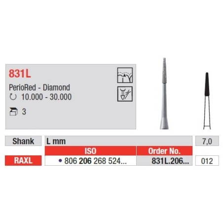 Freze Diamond RAXL  831L  206 012