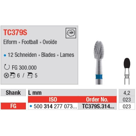 Freze TC379S S-Finisher cu 12 lame de finisare