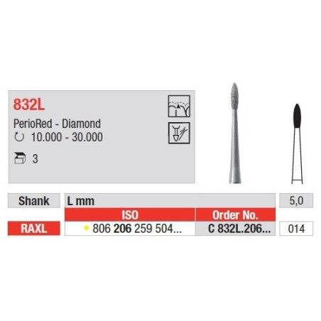 Freze Diamond RAXL  832L  206 014