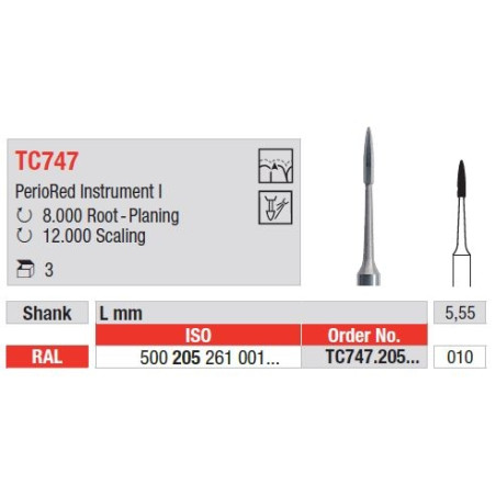 Freze Perio instrument I  TC74 7 205 010