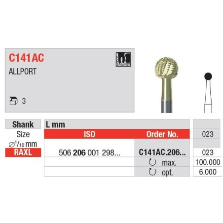 Freze Chirurgical RAXL C141 AC