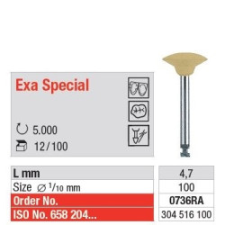 Polipanti Compozite Exa Special RA Galben - 100 bucati