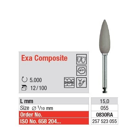 Freze Exa Composite RA - grey  830 RA-100