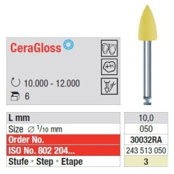 Freze CeraGloss RA - yellow  3003 2RA-6